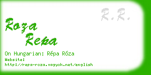 roza repa business card